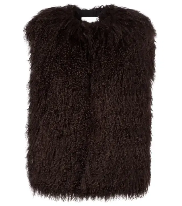 Yves Salomon Shearling vest