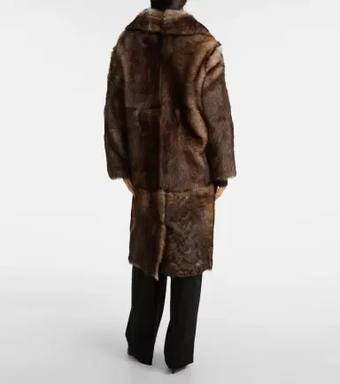 Yves Salomon Reversible shearling and leather coat | Thumbnail 6 Yves Salomon Reversible shearling and leather coat | Thumbnail 6