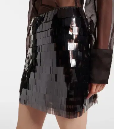 Staud Max sequined mesh miniskirt | Thumbnail 2 Staud Max sequined mesh miniskirt | Thumbnail 2