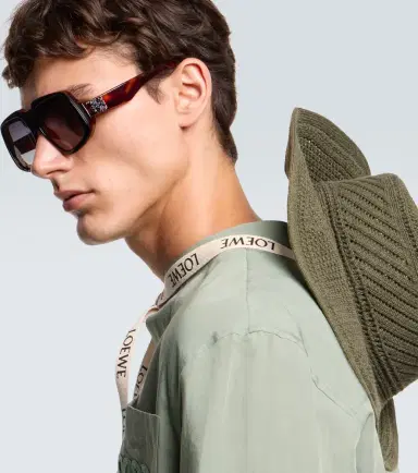 Loewe Anagram oversized sunglasses | Thumbnail 3