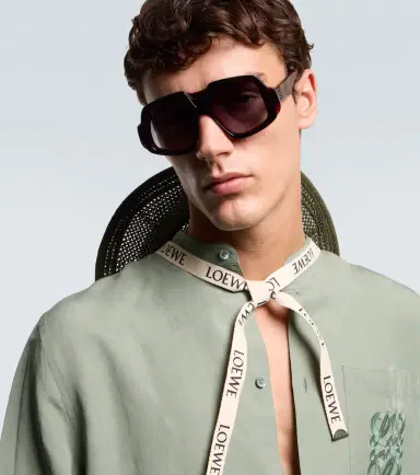 Loewe Anagram oversized sunglasses | Thumbnail 4