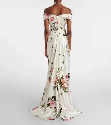 Vivienne Westwood Bridal Nova Cocotte floral corset gown | Thumbnail 4