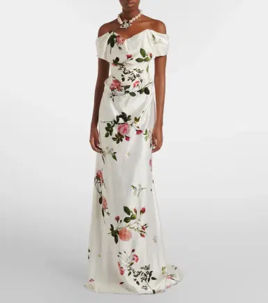 Vivienne Westwood Bridal Nova Cocotte floral corset gown | Thumbnail 5