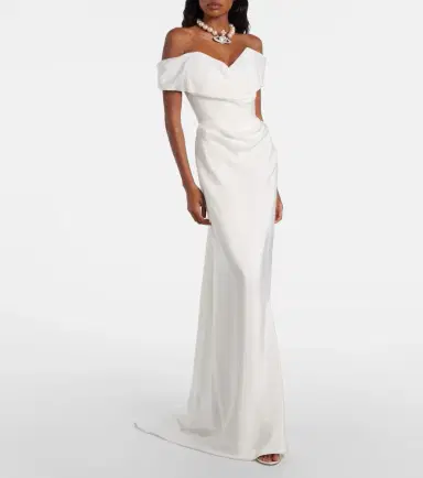 Vivienne Westwood Bridal Nova Cocotte silk cady bustier gown | Thumbnail 2 Vivienne Westwood Bridal Nova Cocotte silk cady bustier gown | Thumbnail 2