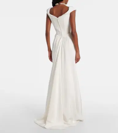 Vivienne Westwood Bridal Nova Cocotte silk cady bustier gown | Thumbnail 3 Vivienne Westwood Bridal Nova Cocotte silk cady bustier gown | Thumbnail 3