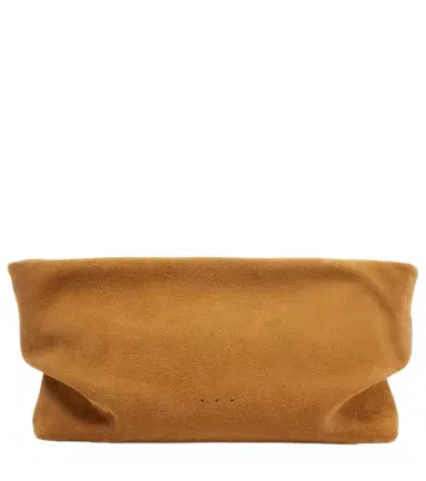 Aesther Ekme Nina Small suede clutch | Thumbnail 1 Aesther Ekme Nina Small suede clutch | Thumbnail 1