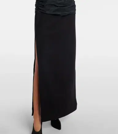 Staud Holland draped maxi dress | Thumbnail 3