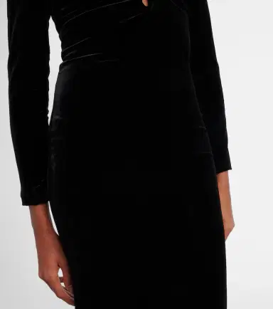 Roland Mouret Off-shoulder midi dress | Thumbnail 3
