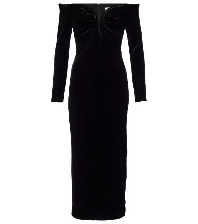 Roland Mouret Off-shoulder midi dress