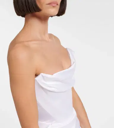 Vivienne Westwood Bridal Nova Grace satin bustier gown | Thumbnail 2