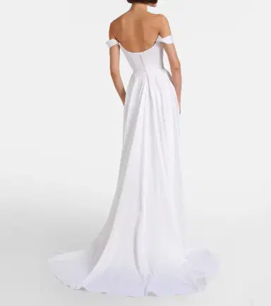 Vivienne Westwood Bridal Nova Grace satin bustier gown | Thumbnail 3