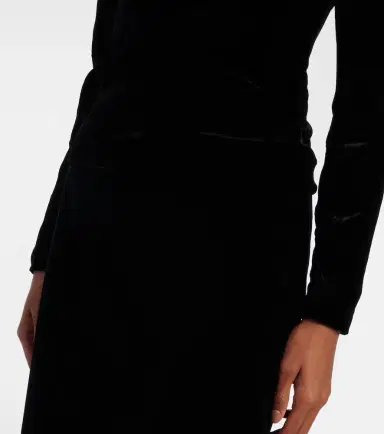 Roland Mouret Off-shoulder velvet top | Thumbnail 4 Roland Mouret Off-shoulder velvet top | Thumbnail 4