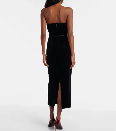 Roland Mouret Velvet midi skirt | Thumbnail 5 Roland Mouret Velvet midi skirt | Thumbnail 5