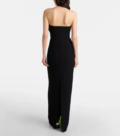 Roland Mouret Floral asymmetric corset gown | Thumbnail 3 Roland Mouret Floral asymmetric corset gown | Thumbnail 3