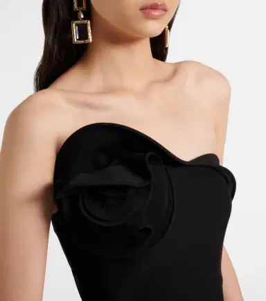 Roland Mouret Floral asymmetric corset gown | Thumbnail 4 Roland Mouret Floral asymmetric corset gown | Thumbnail 4