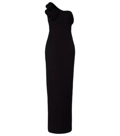 Roland Mouret Floral asymmetric corset gown | Thumbnail 1 Roland Mouret Floral asymmetric corset gown | Thumbnail 1