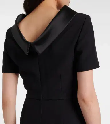 Roland Mouret Crêpe midi dress | Thumbnail 4
