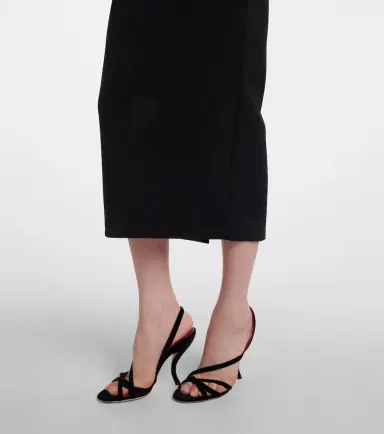 Roland Mouret Crêpe midi dress | Thumbnail 6