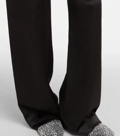 Proenza Schouler White Label Magnus crêpe wide-leg pants | Thumbnail 5 Proenza Schouler White Label Magnus crêpe wide-leg pants | Thumbnail 5