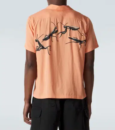 JW Anderson Printed bowling shirt | Thumbnail 2