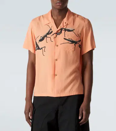 JW Anderson Printed bowling shirt | Thumbnail 3