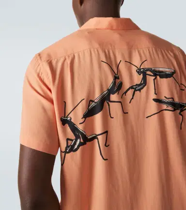 JW Anderson Printed bowling shirt | Thumbnail 6