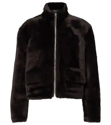 Proenza Schouler White Label Scarlett shearling jacket | Thumbnail 1 Proenza Schouler White Label Scarlett shearling jacket | Thumbnail 1