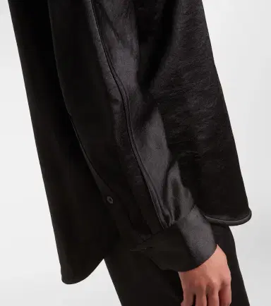 Proenza Schouler Caroline crêpe shirt | Thumbnail 5 Proenza Schouler Caroline crêpe shirt | Thumbnail 5
