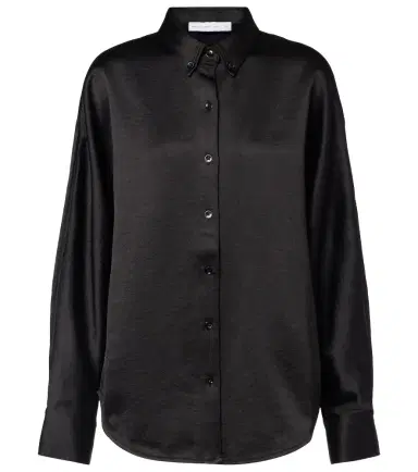 Proenza Schouler Caroline crêpe shirt | Thumbnail 1 Proenza Schouler Caroline crêpe shirt | Thumbnail 1