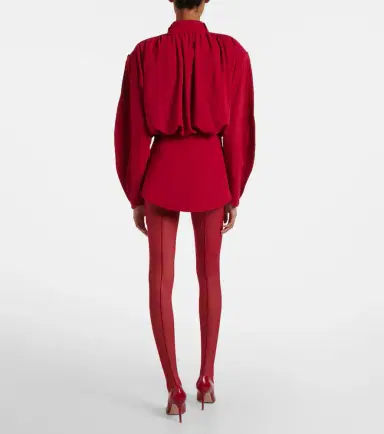 Mugler re/edit sheer tulle tights | Thumbnail 2 Mugler re/edit sheer tulle tights | Thumbnail 2