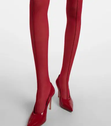 Mugler re/edit sheer tulle tights | Thumbnail 4 Mugler re/edit sheer tulle tights | Thumbnail 4