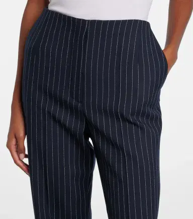 Mugler re/edit high-rise wool straight pants | Thumbnail 4