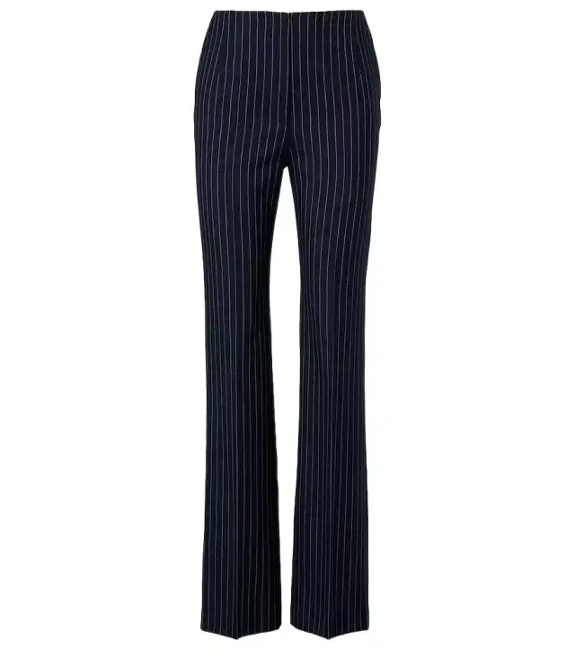 Mugler re/edit high-rise wool straight pants