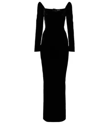Mugler re/edit Les Méduses velvet corset gown | Thumbnail 1 Mugler re/edit Les Méduses velvet corset gown | Thumbnail 1
