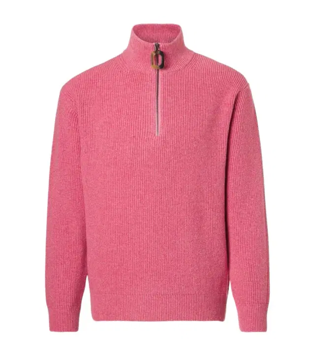 JW Anderson Wool and cotton half-zip sweater