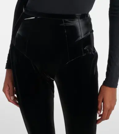 Mugler re/edit high-rise stirrup leggings | Thumbnail 3