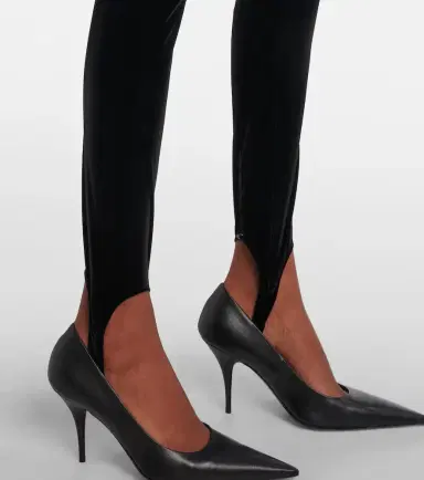 Mugler re/edit high-rise stirrup leggings | Thumbnail 5