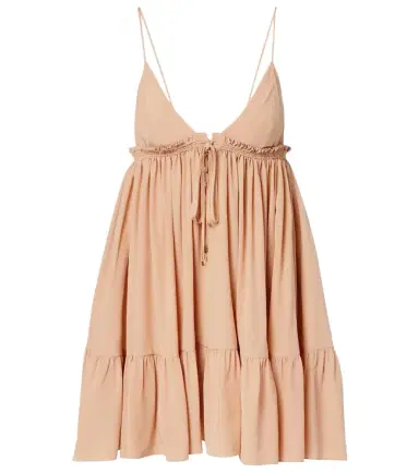 Chloe Chloé Silk crêpe minidress | Thumbnail 1