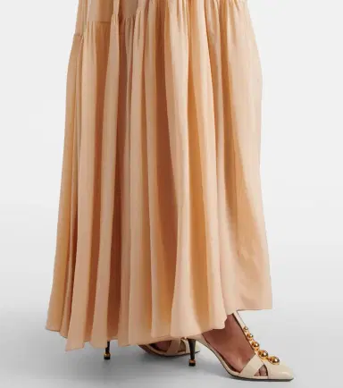 Chloé Chloé Silk maxi dress | Thumbnail 6