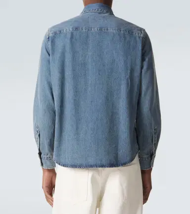 Ami Paris Denim shirt | Thumbnail 2