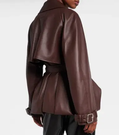 Loewe Balloon leather jacket | Thumbnail 4 Loewe Balloon leather jacket | Thumbnail 4