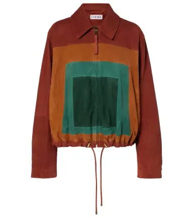 Loewe Balloon suede blouson | Thumbnail 1 Loewe Balloon suede blouson | Thumbnail 1