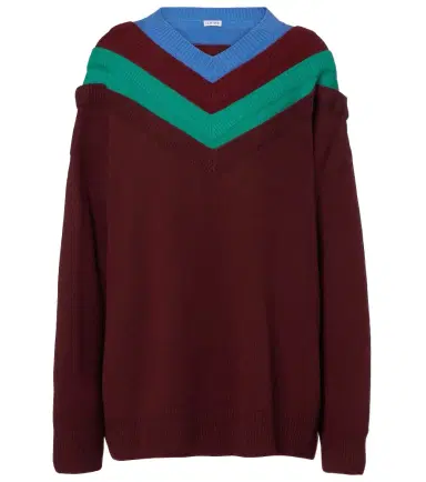 Loewe Trompe l'ail wool sweater | Thumbnail 1