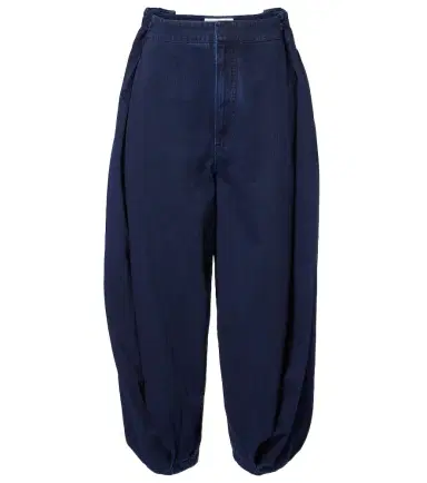Loewe Draped wide-leg jeans | Thumbnail 1 Loewe Draped wide-leg jeans | Thumbnail 1