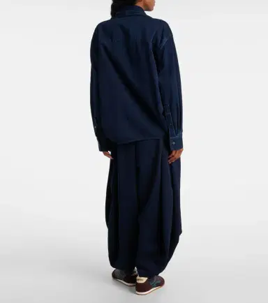 Loewe Draped denim shirt | Thumbnail 3 Loewe Draped denim shirt | Thumbnail 3