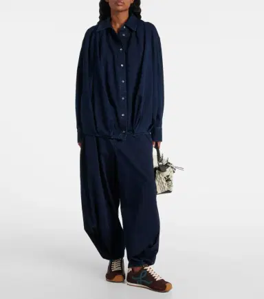 Loewe Draped denim shirt | Thumbnail 5 Loewe Draped denim shirt | Thumbnail 5