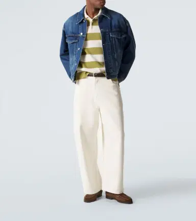 Ami Paris Ami De Caur striped cotton polo shirt | Thumbnail 3 Ami Paris Ami De Caur striped cotton polo shirt | Thumbnail 3