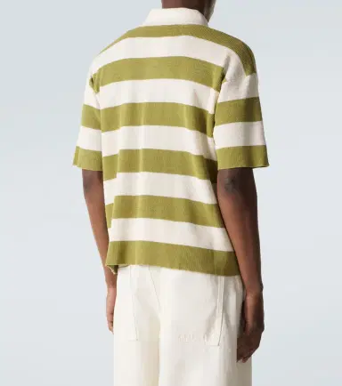 Ami Paris Ami De Caur striped cotton polo shirt | Thumbnail 4 Ami Paris Ami De Caur striped cotton polo shirt | Thumbnail 4