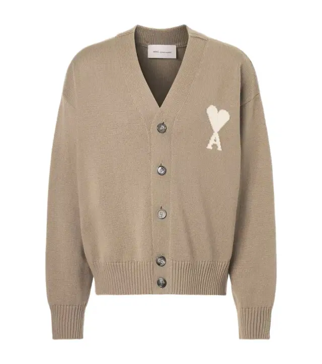 Ami de Caur wool and cotton cardigan