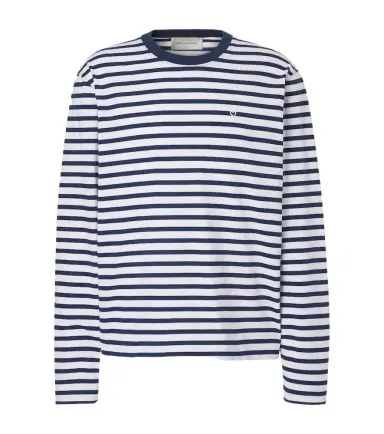 AMI PARIS Striped cotton jersey T-shirt | Thumbnail 1